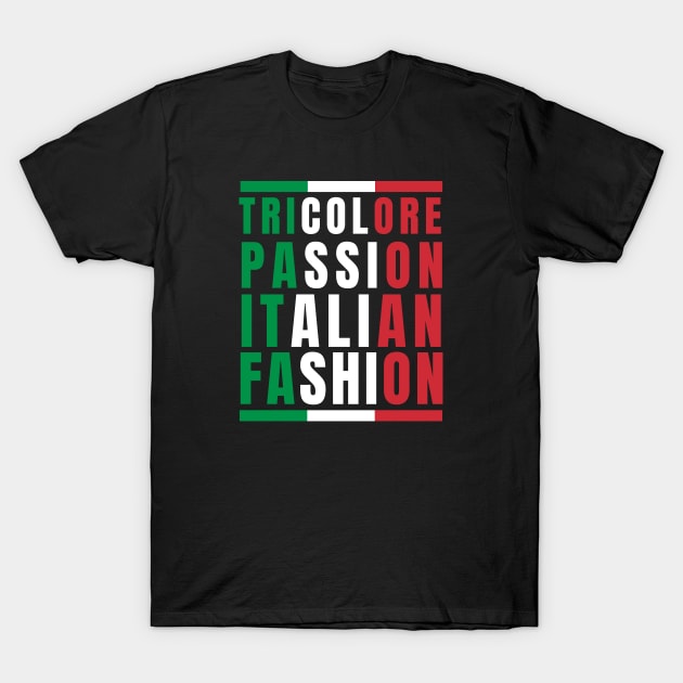 Italian T-Shirt by footballomatic